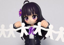 断绝のイラスト