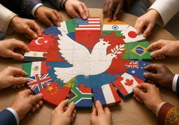 联合国のイラスト