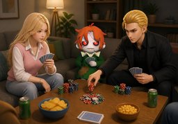 pokerのイラスト