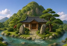风水のイラスト