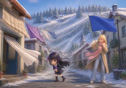 Illustration for nord (north)