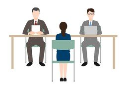 面试のイラスト