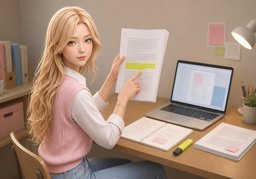 référenceのイラスト