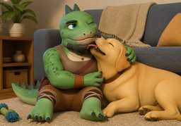 labradorのイラスト