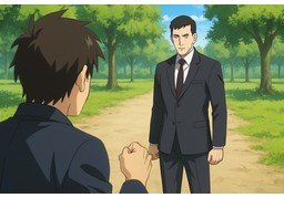 盛气凌人のイラスト
