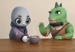 tasseのイラスト