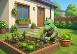 huertoのイラスト