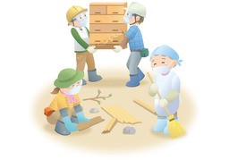 义工のイラスト