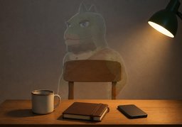 隐形のイラスト