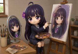 autorretratoのイラスト