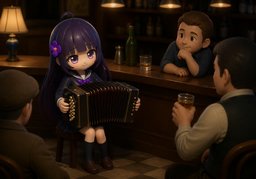 bandoneónのイラスト