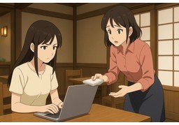 骚扰のイラスト