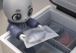 congeladorのイラスト