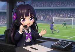Illustration for commentateur (commentator)