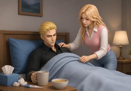 enfermedadのイラスト