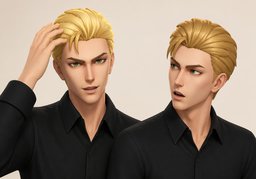 blondのイラスト