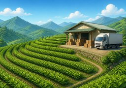 产地のイラスト