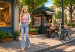 quartierのイラスト