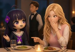 unangenehmのイラスト