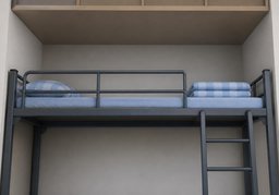 上铺のイラスト