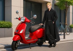 Illustration for Motorroller (scooter)