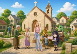 paroisseのイラスト