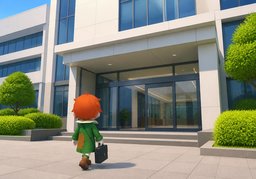 근무처のイラスト