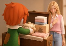 혼수のイラスト