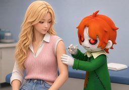 inyecciónのイラスト