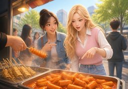 맛있겠다のイラスト