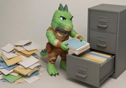处理のイラスト