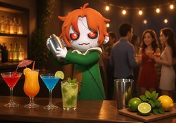 barmanのイラスト