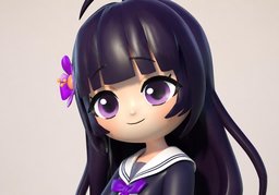 长相のイラスト