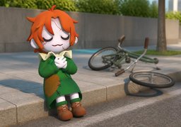 庆幸のイラスト