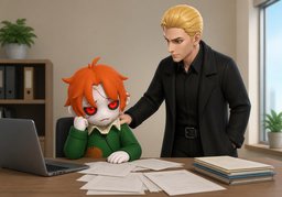 Unterstützungのイラスト