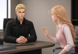 눈치のイラスト