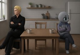 distanciamientoのイラスト