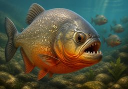 pirañaのイラスト