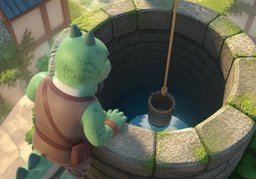 우물のイラスト