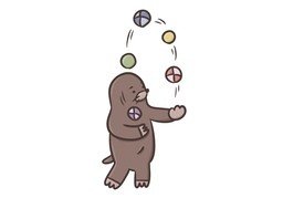 拿手のイラスト