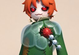 艾滋病のイラスト