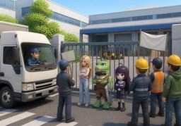 Streikのイラスト