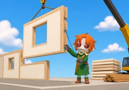construirのイラスト