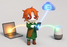 연동のイラスト