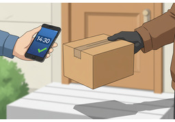 수취のイラスト