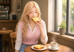 버터のイラスト