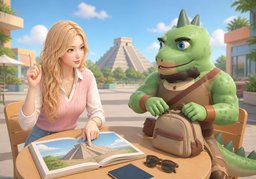 pirámideのイラスト
