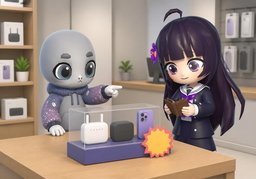 결합상품のイラスト