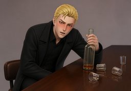 酒鬼のイラスト