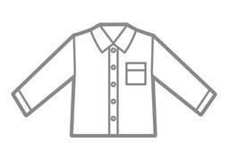 Illustration for 衬衫 (shirt)